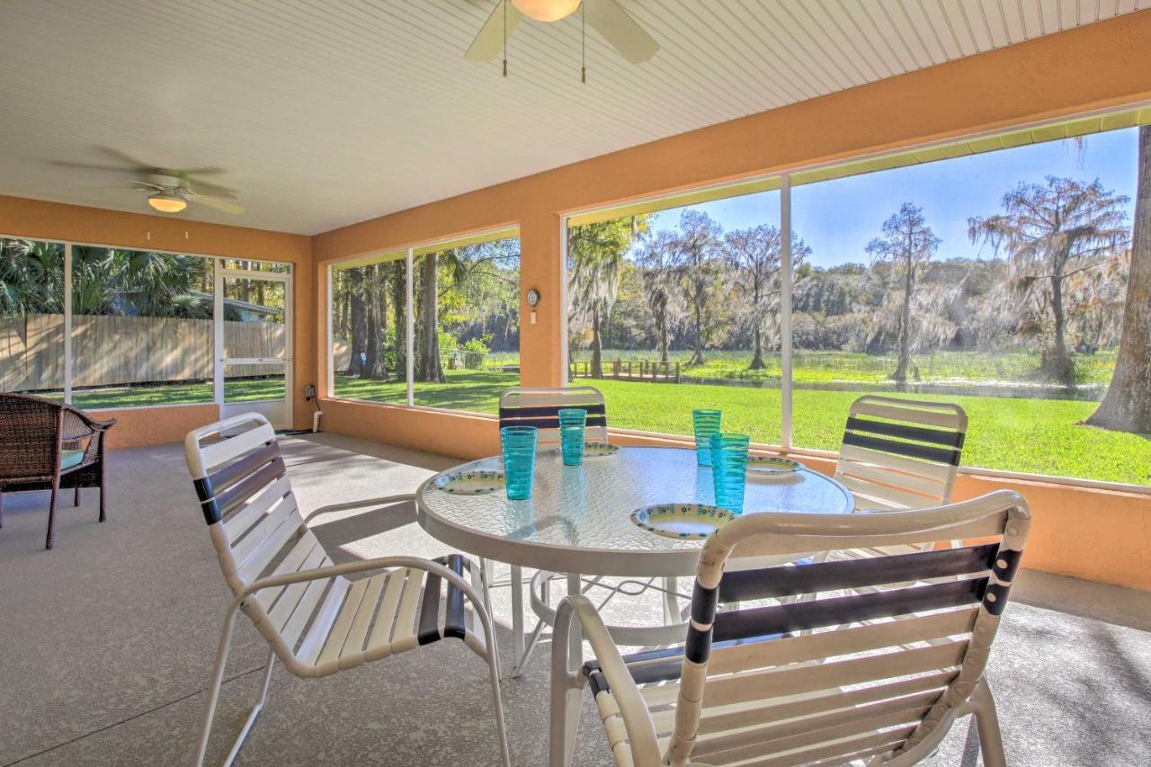 Rainbow River Oasis With Kayaks And Furnished Sunroom! Дънелон Екстериор снимка